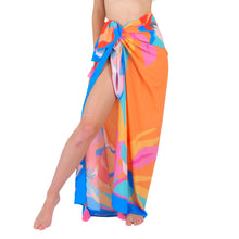 Laden Sie das Bild in den Galerie-Viewer, Gallery: Rio De Sol Pareo Orange Bloom Canga