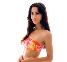 Laden Sie das Bild in den Galerie-Viewer, Image 08: Rio De Sol Oberteil Top Tiedye-Red Bandeau-Reto