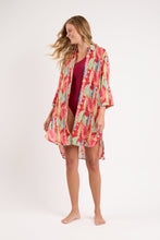 Laden Sie das Bild in den Galerie-Viewer, Image 04: Rio De Sol Hemdblusenkleid Sea-Bloom Chemise Gabriele