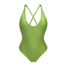 Laden Sie das Bild in den Galerie-Viewer, Product Front: Rio De Sol Badeanzug Shimmer-Botanica Sunny