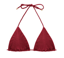Laden Sie das Bild in den Galerie-Viewer, Product Front: Rio De Sol Oberteil Top Shimmer-Divino Tri-Rope