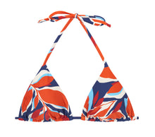 Laden Sie das Bild in den Galerie-Viewer, Product Front: Rio De Sol Oberteil Top Leaves Tri-Inv