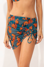 Laden Sie das Bild in den Galerie-Viewer, Gallery: Rio De Sol Strandrock Luma Mini Skirt Ruched