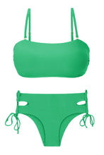 Laden Sie das Bild in den Galerie-Viewer, Product Front: Rio De Sol Set Set Tambourine Bandeau-Reto Madrid