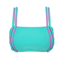 Laden Sie das Bild in den Galerie-Viewer, Product Front: Rio De Sol Oberteil Top Duo Pink Blue