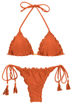 Laden Sie das Bild in den Galerie-Viewer, Product Front: Rio De Sol Set Set Paprica Frufru-Fio