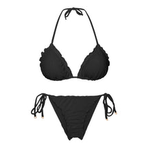 Laden Sie das Bild in den Galerie-Viewer, Product Front: Rio De Sol Set Set Malibu-Black Frufru Frufru