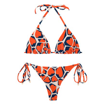 Laden Sie das Bild in den Galerie-Viewer, Product Front: Rio De Sol Set Set Amore-Red Tri-Inv Cheeky-Tie