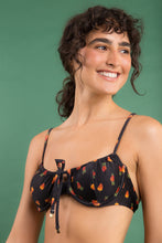 Laden Sie das Bild in den Galerie-Viewer, Image 09: Rio De Sol Oberteil Top Cashew Balconet-Tie