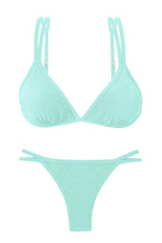 Laden Sie das Bild in den Galerie-Viewer, Product Front: Rio De Sol Set Set Malibu-Menta Tri-Duo Mini-Duo
