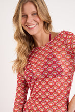 Laden Sie das Bild in den Galerie-Viewer, Image 07: Rio De Sol Strandkleid Floral-Scales Dress Lucy