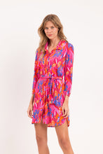 Laden Sie das Bild in den Galerie-Viewer, Image 04: Rio De Sol Hemdblusenkleid Flavors Chemise