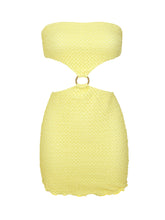 Laden Sie das Bild in den Galerie-Viewer, Product Front: Rio De Sol Mini Dress Drift-Butterglow Lulu Dress