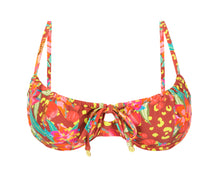 Laden Sie das Bild in den Galerie-Viewer, Product Front: Rio De Sol Oberteil Top Tropics Balconet-Tie