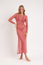 Laden Sie das Bild in den Galerie-Viewer, Image 06: Rio De Sol Strandkleid Floral-Scales Dress Lucy