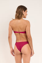 Laden Sie das Bild in den Galerie-Viewer, Model Back: Rio De Sol Oberteil Top Shimmer-Desejo Bandeau-Joy