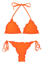 Laden Sie das Bild in den Galerie-Viewer, Product Front: Rio De Sol Set Set Dots-Orange Frufru-Fio