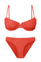 Laden Sie das Bild in den Galerie-Viewer, Product Front: Rio De Sol Set Set Malibu-Chili Balconet Essential-Comfy