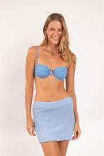 Laden Sie das Bild in den Galerie-Viewer, Model Front: Rio De Sol Strandrock Drift-Cianita Lila Skirt