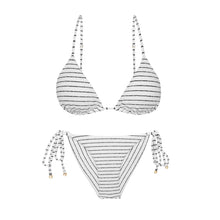 Laden Sie das Bild in den Galerie-Viewer, Product Front: Rio De Sol Set Set Linea-White Lia Cheeky-Tie