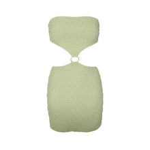 Laden Sie das Bild in den Galerie-Viewer, Product Front: Rio De Sol Mini Dress Brisa-Pistache Lulu Dress