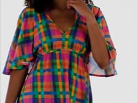 Laden und Abspielen von Videos im Galerie-Viewer, Video: Rio De Sol Mini Dress Tulip-Garden Mini Dress