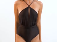 Laden und Abspielen von Videos im Galerie-Viewer, Video: Rio De Sol Badeanzug Shimmer-Coffee New Vegas