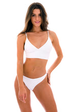 Laden Sie das Bild in den Galerie-Viewer, Model Front: Rio De Sol Unterteil Bottom Cotele-Branco Comfy
