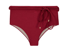 Laden Sie das Bild in den Galerie-Viewer, Product Front: Rio De Sol Unterteil Bottom Shimmer-Divino Belted-High-Waist