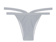 Laden Sie das Bild in den Galerie-Viewer, Product Front: Rio De Sol Unterteil Calcinha Silver Triangulo