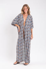 Laden Sie das Bild in den Galerie-Viewer, Image 04: Rio De Sol Strandkleid Ikat Long Dress