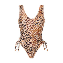 Laden Sie das Bild in den Galerie-Viewer, Product Front: Rio De Sol Badeanzug Leopard Zoe