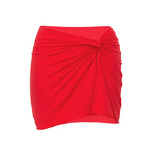 Laden Sie das Bild in den Galerie-Viewer, Product Front: Rio De Sol Strandrock Rouge Skirt-Knot