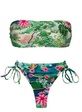 Laden Sie das Bild in den Galerie-Viewer, Product Front: Rio De Sol Set Set Amazonia Bandeau-Reto Fio-Tie
