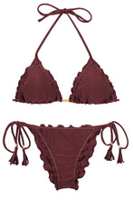 Laden Sie das Bild in den Galerie-Viewer, Product Front: Rio De Sol Set Set Barolo Frufru