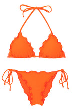 Laden Sie das Bild in den Galerie-Viewer, Product Front: Rio De Sol Set Set Dots-Orange Frufru