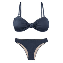 Laden Sie das Bild in den Galerie-Viewer, Product Front: Rio De Sol Set Set Shark Bandeau-Joy Essential