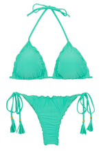 Laden Sie das Bild in den Galerie-Viewer, Product Front: Rio De Sol Set Set Uv-Atlantis Tri Frufru-Fio