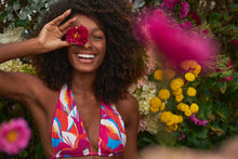 Laden Sie das Bild in den Galerie-Viewer, Image 06: Rio De Sol Oberteil Top Antelope Halter-Double