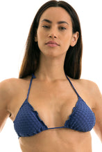 Laden Sie das Bild in den Galerie-Viewer, Gallery: Rio De Sol Oberteil Top Kiwanda Denim Frufru