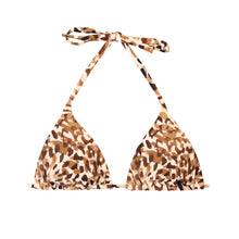 Laden Sie das Bild in den Galerie-Viewer, Product Front: Rio De Sol Oberteil Top Leopard Tri-Inv
