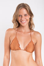 Laden Sie das Bild in den Galerie-Viewer, Gallery: Rio De Sol Oberteil Top Nocciola Frufru