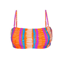 Laden Sie das Bild in den Galerie-Viewer, Product Front: Rio De Sol Oberteil Top Stripes Bandeau-Reto