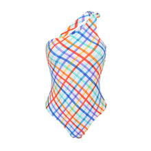 Laden Sie das Bild in den Galerie-Viewer, Product Front: Rio De Sol Badeanzug Square Santorini
