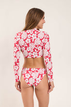 Laden Sie das Bild in den Galerie-Viewer, Model Back: Wednesday In Hawaii By Rio De Sol Oberteil Top Pua-Hibiscus Reef
