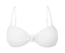 Laden Sie das Bild in den Galerie-Viewer, Product Front: Rio De Sol Oberteil Top Bora-White Bandeau-Joy
