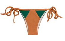 Laden Sie das Bild in den Galerie-Viewer, Product Front: Rio De Sol Unterteil Calcinha Copper Green
