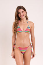 Laden Sie das Bild in den Galerie-Viewer, Model Front: Rio De Sol Unterteil Bottom Supercolor Cheeky-Tie
