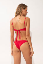 Laden Sie das Bild in den Galerie-Viewer, Model Back: Rio De Sol Unterteil Bottom Malibu-Malagueta Cheeky-Tie
