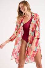 Laden Sie das Bild in den Galerie-Viewer, Image 06: Rio De Sol Hemdblusenkleid Sea-Bloom Chemise Gabriele
